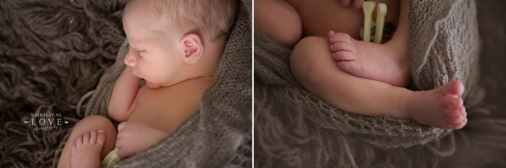 close up of babys feet