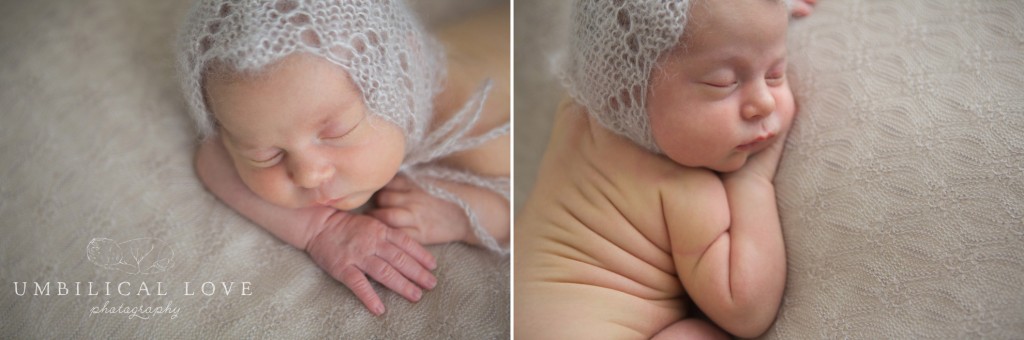 newborn baby girl sleeping 