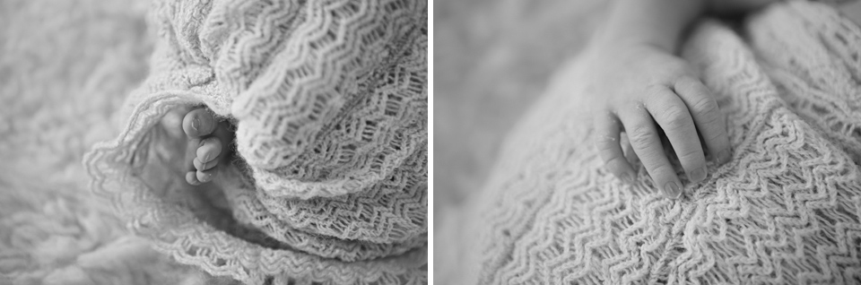 baby 12 days old little details of hands and toes